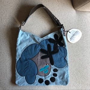 harajuku girl handmade hobo tote bag